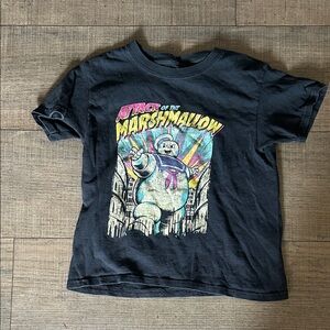 Black Graphic Kids T-Shirt vintage y2k 90s